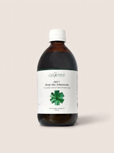 Sirup Aloa z Medom