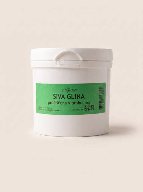 Siva Glina v Prahu (prečiščena), 600g